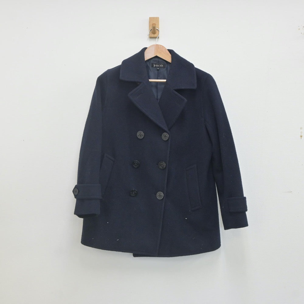 【中古】福岡県 八女学院高等学校 女子制服 1点（コート）sf022897