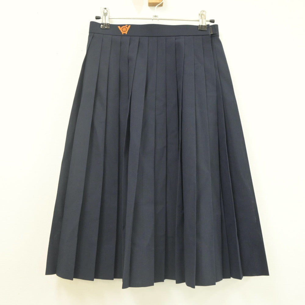 【中古】和歌山県 明和中学校 女子制服 4点（セーラー服・スカート）sf022908