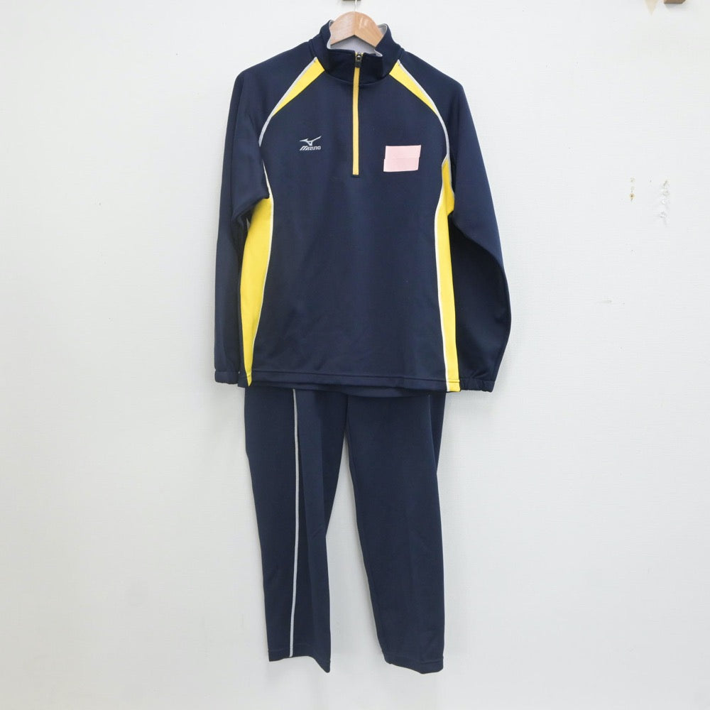 【中古】和歌山県 向陽高等学校 男子制服 2点（ジャージ 上・ジャージ 下）sf022909