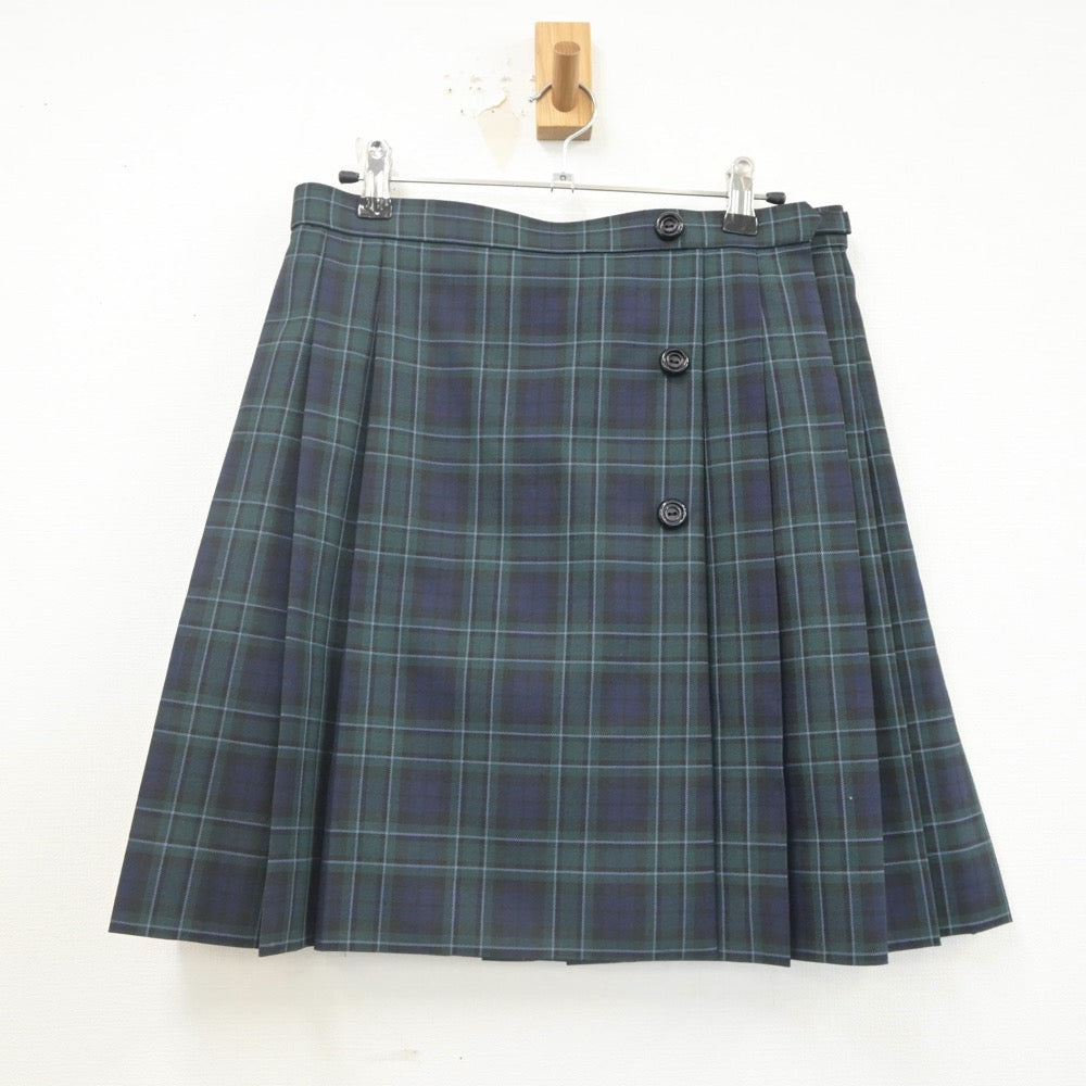 【中古】埼玉県 星槎国際高等学校 女子制服 5点（ブレザー・ニットベスト・スカート）sf022911