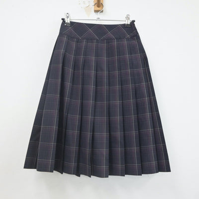 【中古】愛知県 桜花学園高等学校 女子制服 3点（セーラー服・スカート）sf022914