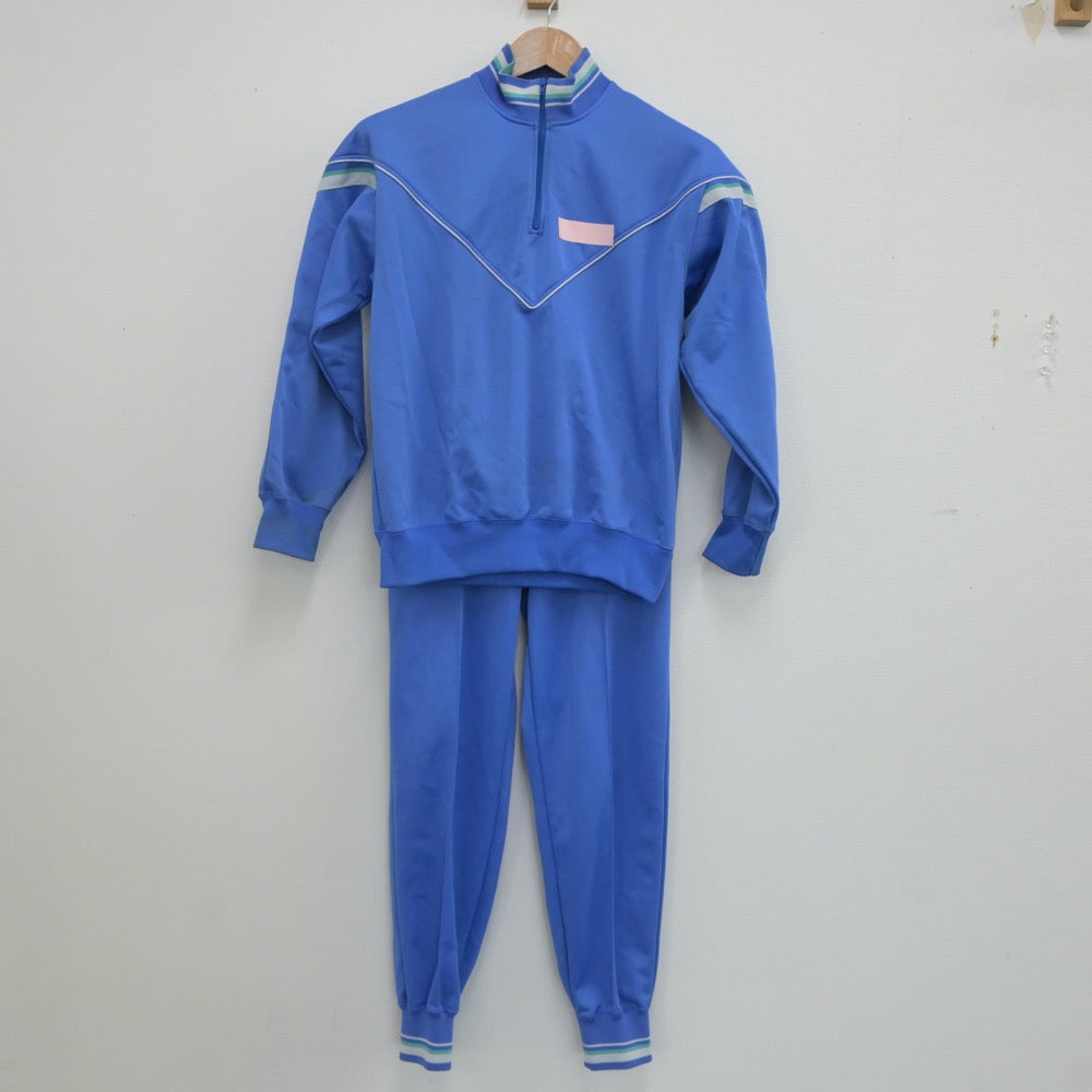 【中古】東京都 金町中学校 女子制服 3点（ジャージ 上・体操服 上・ジャージ 下）sf022926