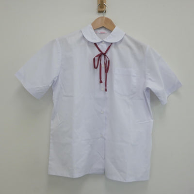 【中古】千葉県 有秋中学校 女子制服 6点（シャツ・シャツ・スカート）sf022931