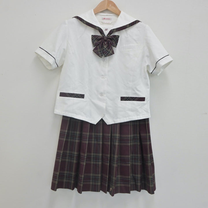 中古制服】大阪府 文の里中学校 女子制服 4点（セーラー服・スカート）sf022936【リサイクル学生服】 | 中古制服通販パレイド