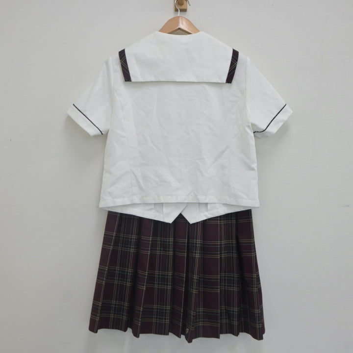 【中古制服】大阪府 文の里中学校 女子制服 4点（セーラー服・スカート）sf022936【リサイクル学生服】 | 中古制服通販パレイド