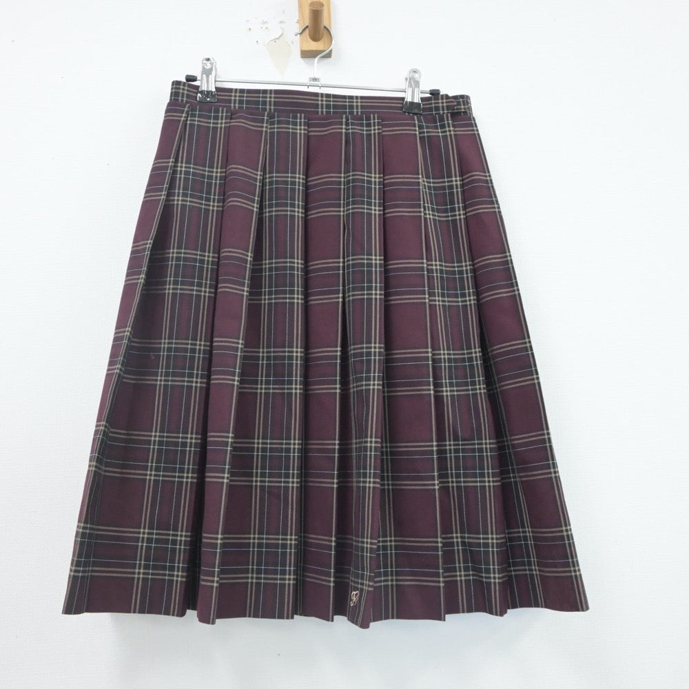 【中古】大阪府 文の里中学校 女子制服 4点（セーラー服・スカート）sf022936