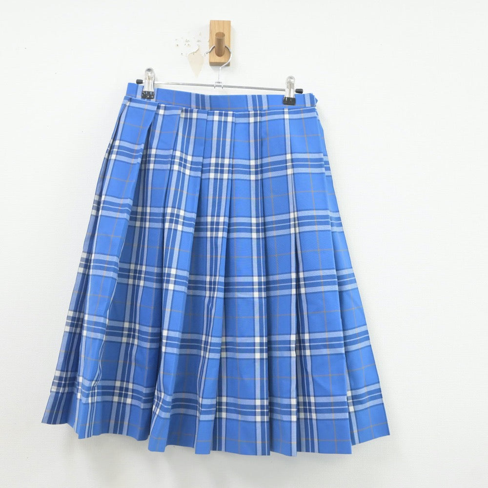 【中古】栃木県 真岡東中学校 女子制服 2点（シャツ・スカート）sf022954