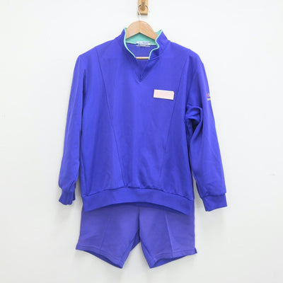 【中古】栃木県 真岡東中学校 女子制服 3点（ジャージ 上・体操服 上・体操服 下）sf022957