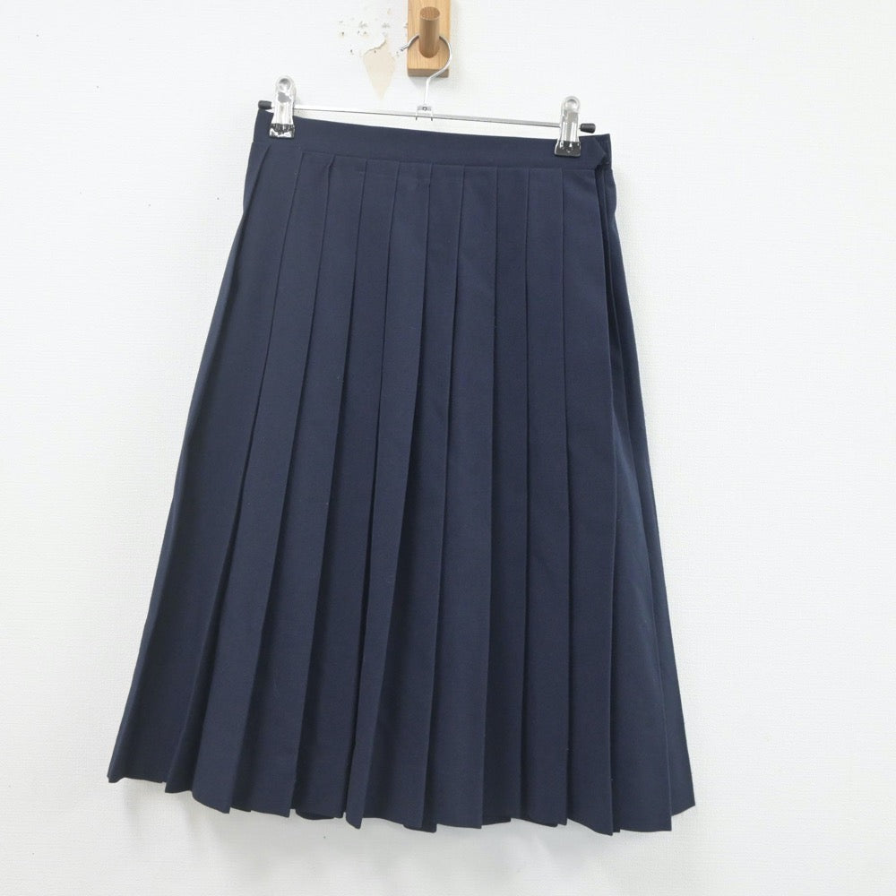 【中古】千葉県 稲毛中学校 女子制服 3点（セーラー服・スカート）sf022961