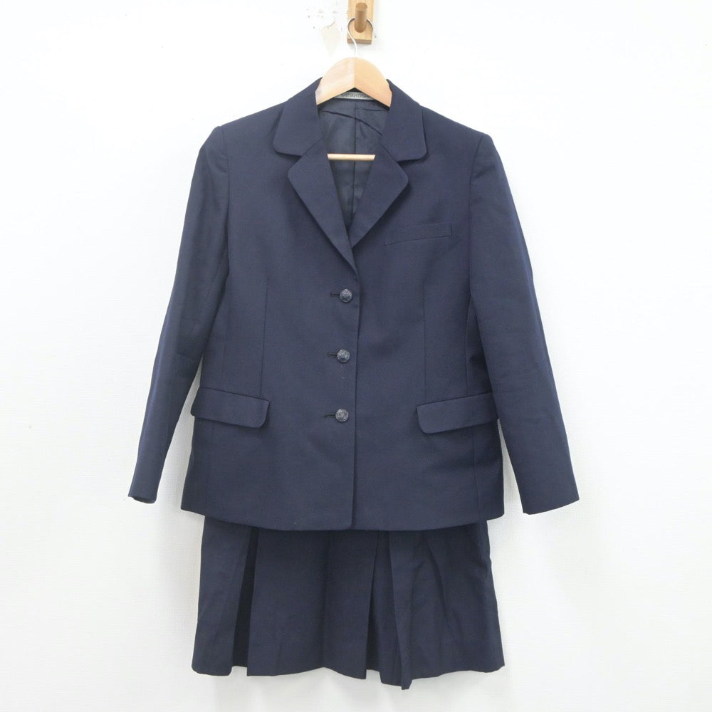 【中古】東京都 日比谷高等学校 女子制服 2点（ブレザー・スカート）sf022971