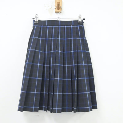 【中古】茨城県 葵陵高等学校 女子制服 4点（ニットベスト・シャツ・シャツ・スカート）sf022977