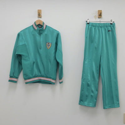 【中古】茨城県 葵陵高等学校 女子制服 2点（ジャージ 上・ジャージ 下）sf022984