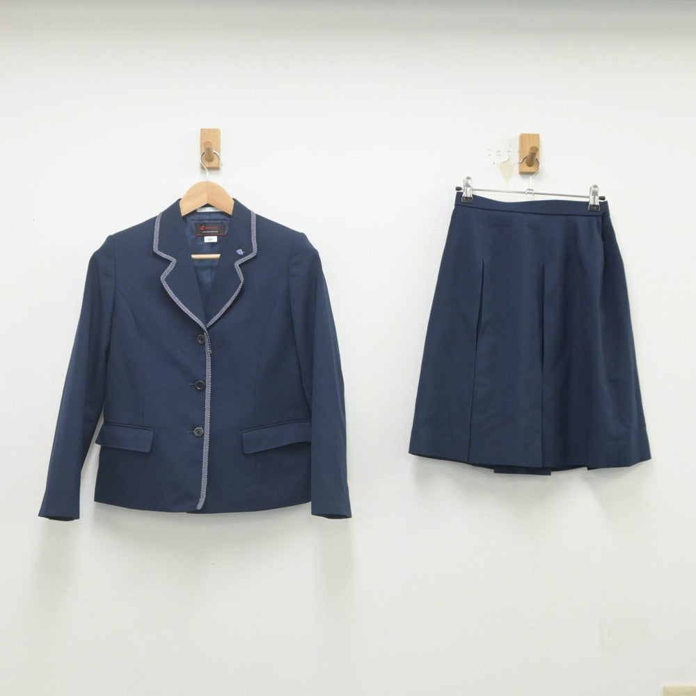 【中古】愛知県 千種高等学校 女子制服 2点（ブレザー・スカート）sf022989