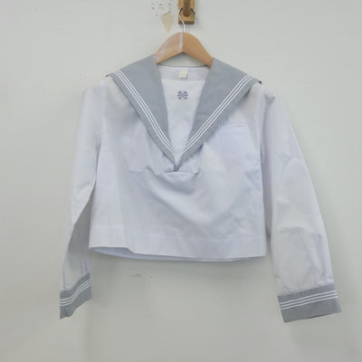 【中古】北海道 函館北中学校 女子制服 2点（セーラー服）sf023002