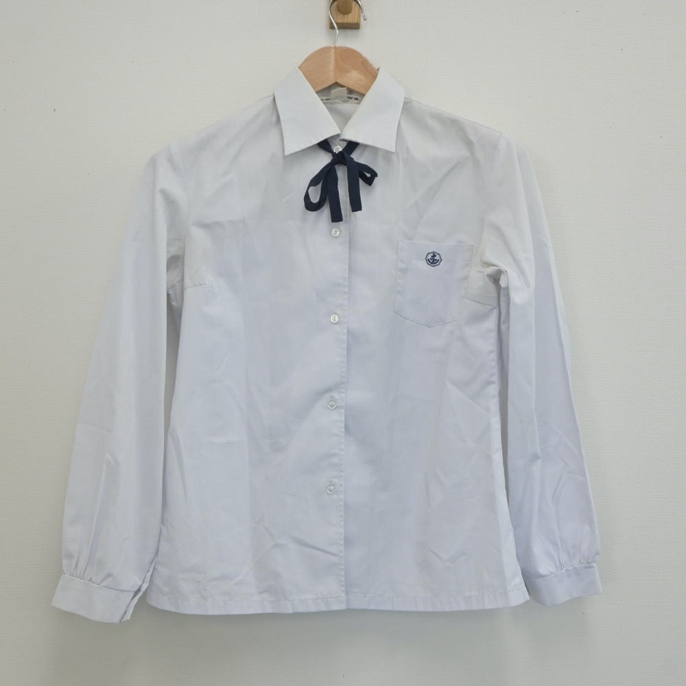 【中古】新潟県 新潟中央高等学校 女子制服 5点（ブレザー・シャツ・ジャンパースカート）sf023005