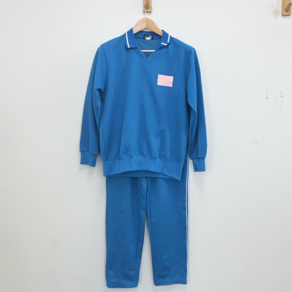 【中古】新潟県 新潟中央高等学校 女子制服 2点（ジャージ 上・ジャージ 下）sf023006