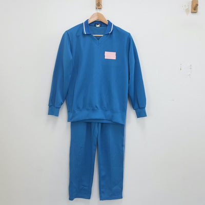 【中古】新潟県 新潟中央高等学校 女子制服 2点（ジャージ 上・ジャージ 下）sf023007