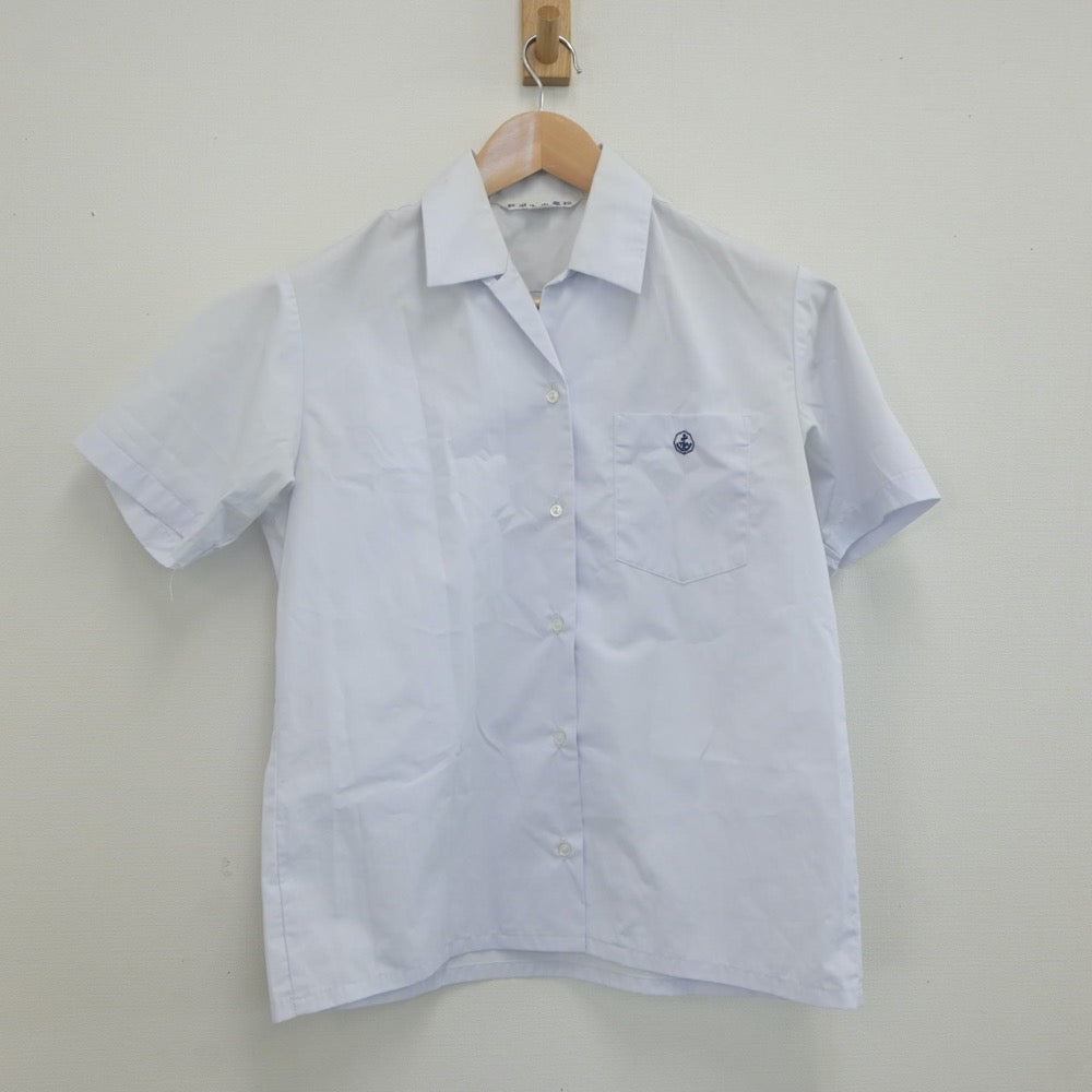 【中古】新潟県 新潟中央高等学校 女子制服 2点（シャツ・スカート）sf023013