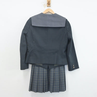 【中古】奈良県 奈良学園高等学校 女子制服 4点（ブレザー・ニット・スカート）sf023020