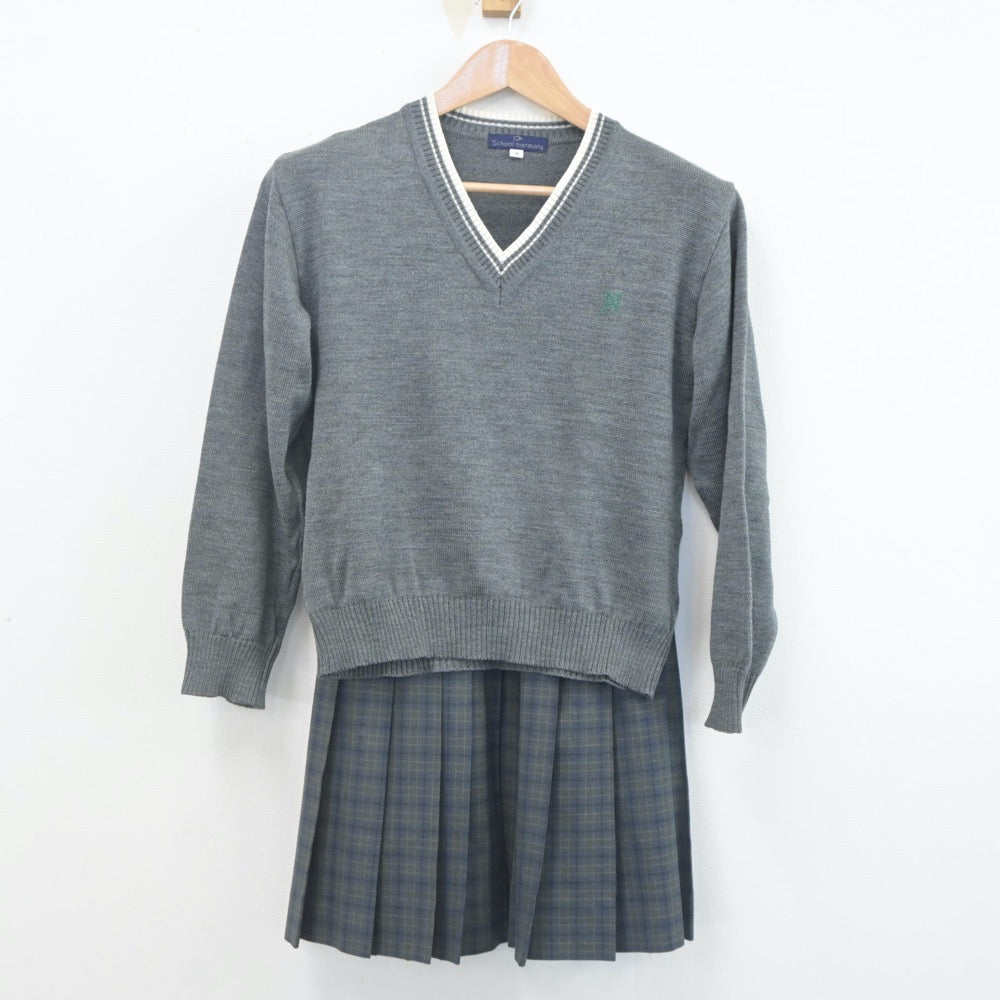 中古制服】奈良県 奈良学園高等学校 女子制服 4点（ブレザー・ニット・スカート）sf023020【リサイクル学生服】 | 中古制服通販パレイド