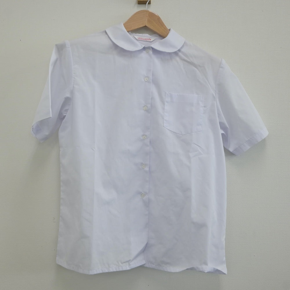 【中古】千葉県 習志野第二中学校 女子制服 3点（ベスト・シャツ・スカート）sf023038