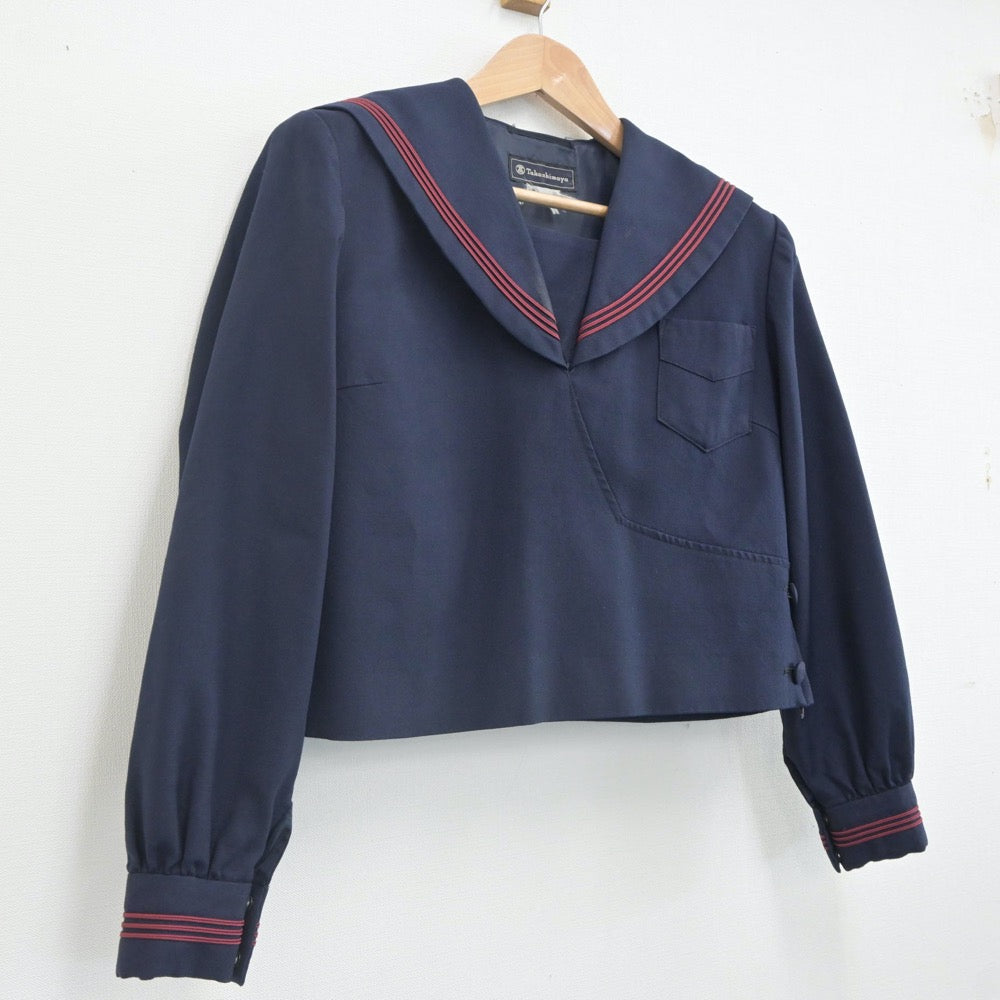 【中古】神奈川県 横浜隼人高等学校 女子制服 1点（セーラー服）sf023046