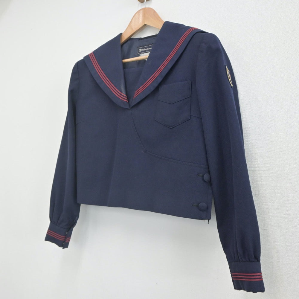 【中古】神奈川県 横浜隼人高等学校 女子制服 1点（セーラー服）sf023046