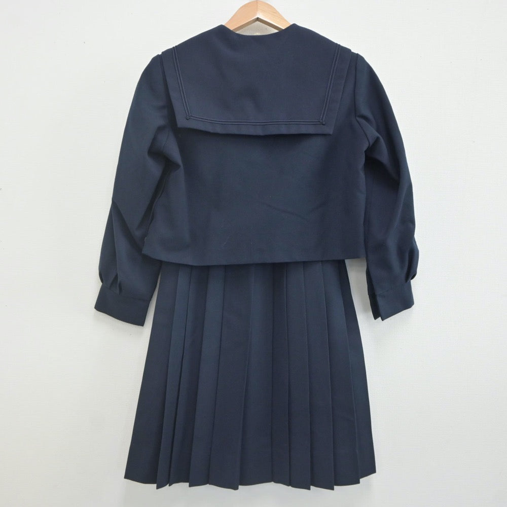 【中古】大阪府 宮山台中学校 女子制服 2点（セーラー服・スカート）sf023050