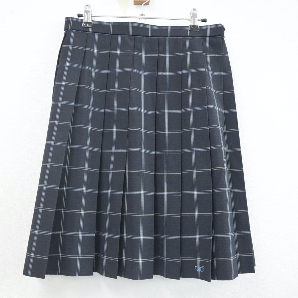 【中古】神奈川県 厚木商業高等学校 女子制服 2点（シャツ・スカート）sf023059