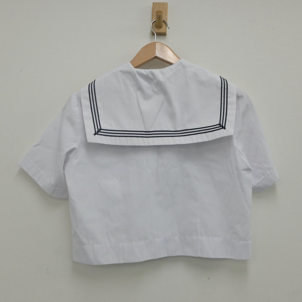 【中古】埼玉県 越谷中央中学校 女子制服 3点（セーラー服・スカート）sf023071