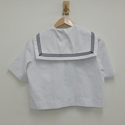 【中古】埼玉県 越谷中央中学校 女子制服 3点（セーラー服・スカート）sf023071