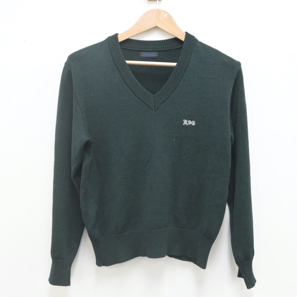 中古制服】埼玉県 越谷総合技術高等学校 女子制服 2点(ニット 中古制服】埼玉県 越谷総合技術高等学校 女子制服 2点(ニット