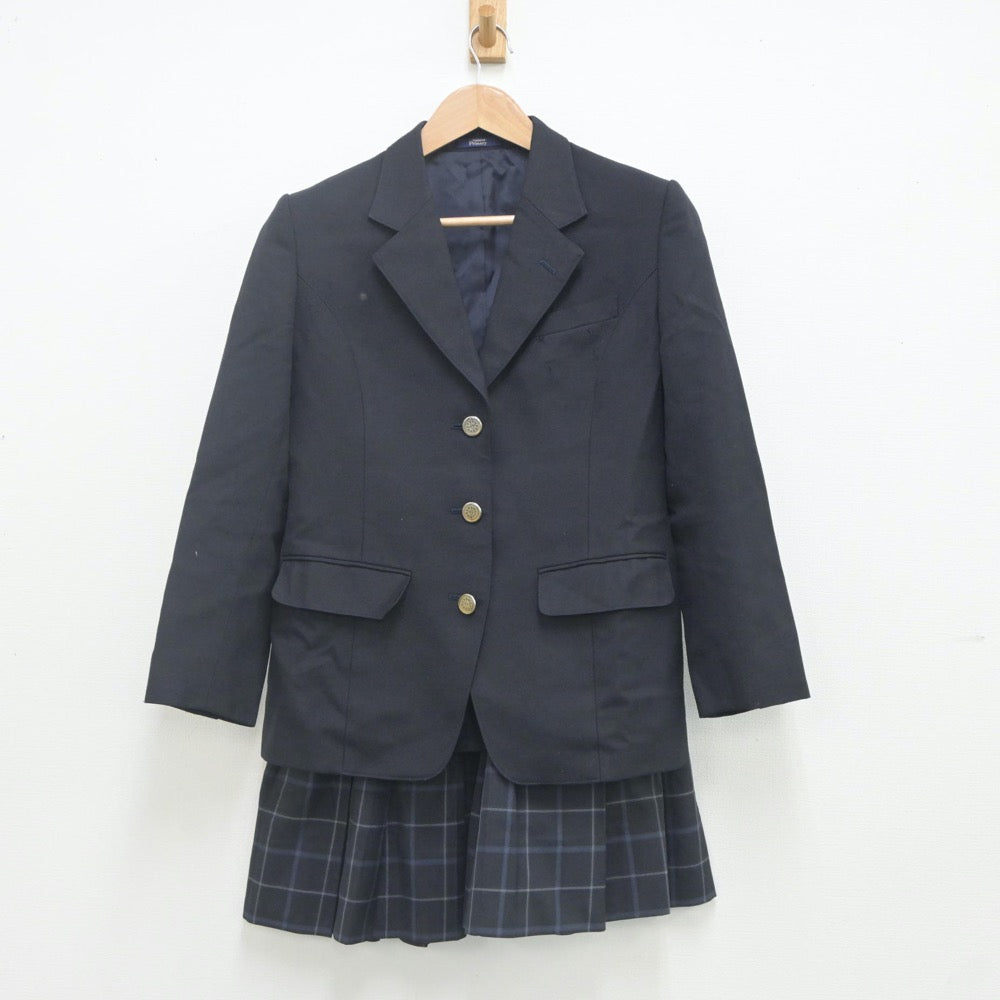 【中古】埼玉県 越谷市立東中学校 女子制服 2点（ブレザー・スカート）sf023078