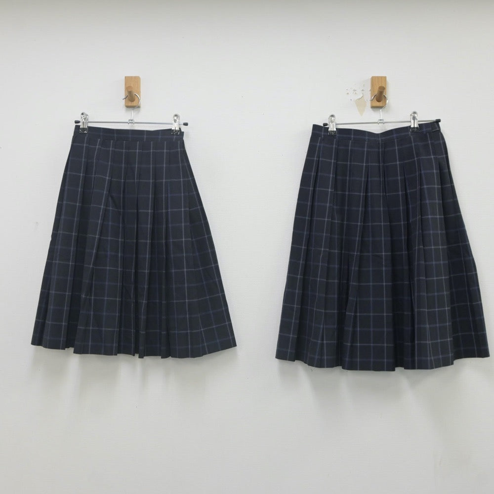 【中古】埼玉県 越谷市立東中学校 女子制服 3点（シャツ・スカート・スカート）sf023079