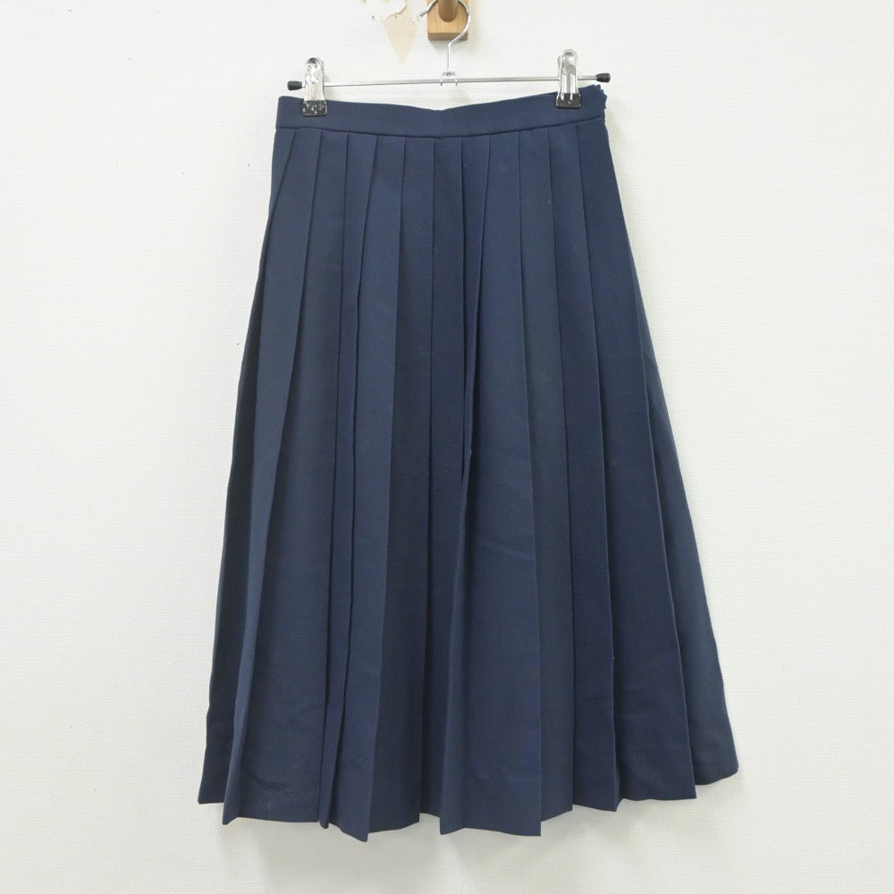 【中古】奈良県 山添中学校 女子制服 3点（セーラー服・シャツ・スカート）sf023083