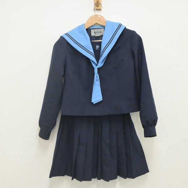 【中古制服】奈良県 山添中学校 女子制服 3点（セーラー服・スカート）sf023084【リサイクル学生服】 | 中古制服通販パレイド