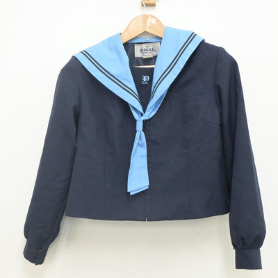 【中古】奈良県 山添中学校 女子制服 3点（セーラー服・スカート）sf023084