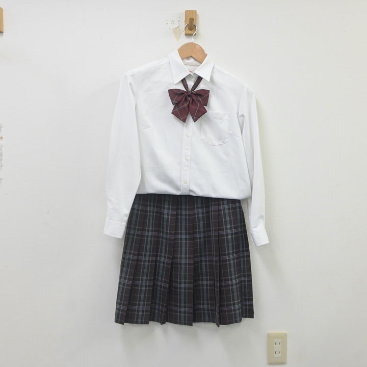 【中古制服】神奈川県 私立旭丘高等学校 女子制服 5点（ブレザー・シャツ・スカート）sf023090【リサイクル学生服】 | 中古制服通販パレイド