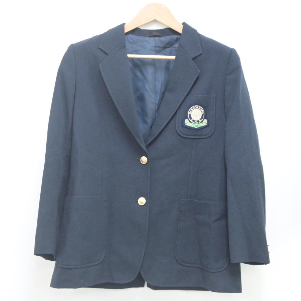 【中古】宮城県 万石浦中学校 女子制服 2点（ブレザー・スカート）sf023094