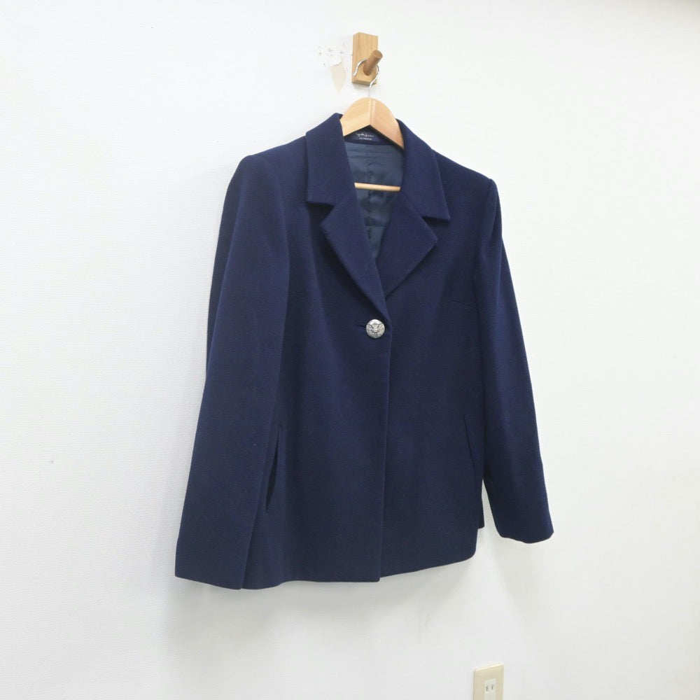 【中古】熊本県 熊本高等学校 女子制服 1点（コート）sf023103