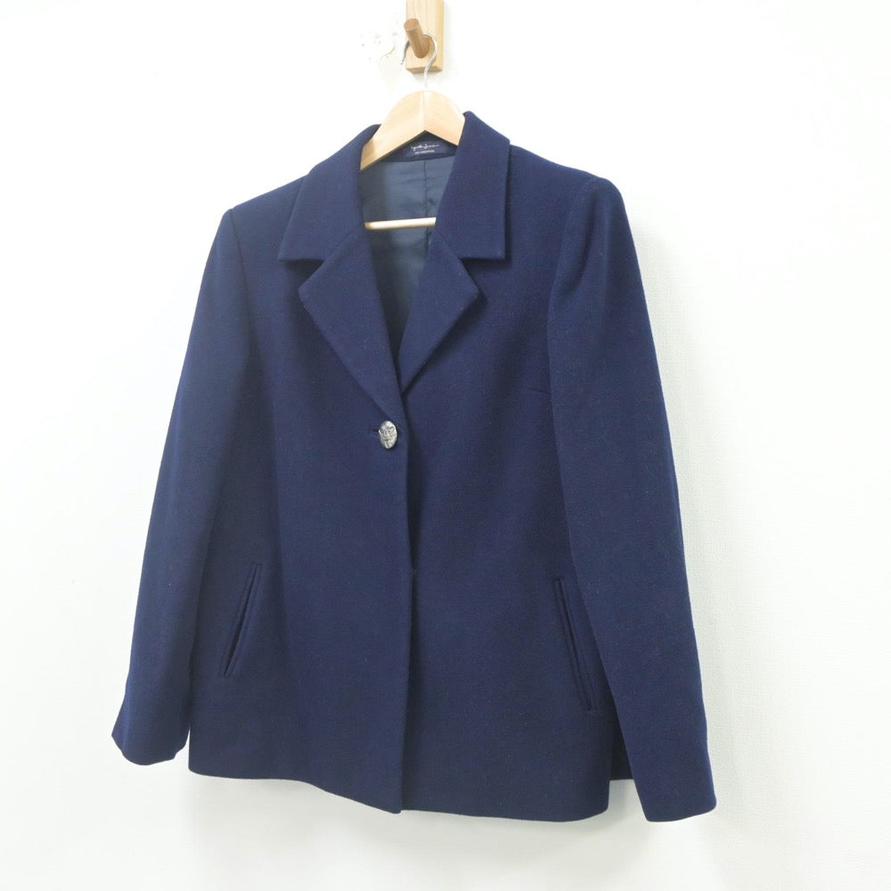 【中古】熊本県 熊本高等学校 女子制服 1点（コート）sf023103