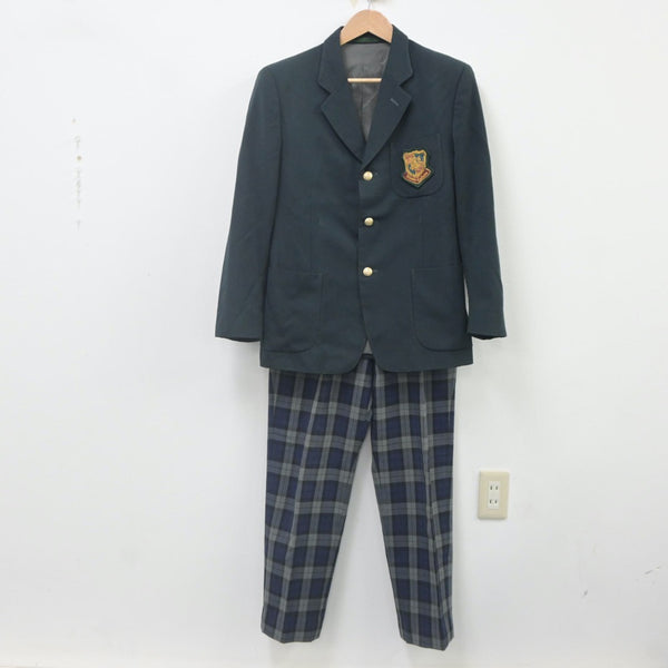 【中古制服】福岡県 西南学院高等学校 男子制服 2点（ブレザー・ズボン）sf023105【リサイクル学生服】 | 中古制服通販パレイド