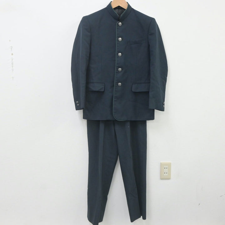 【中古】福岡県 西南学院中学校 男子制服 2点（学ラン・ズボン）sf023107