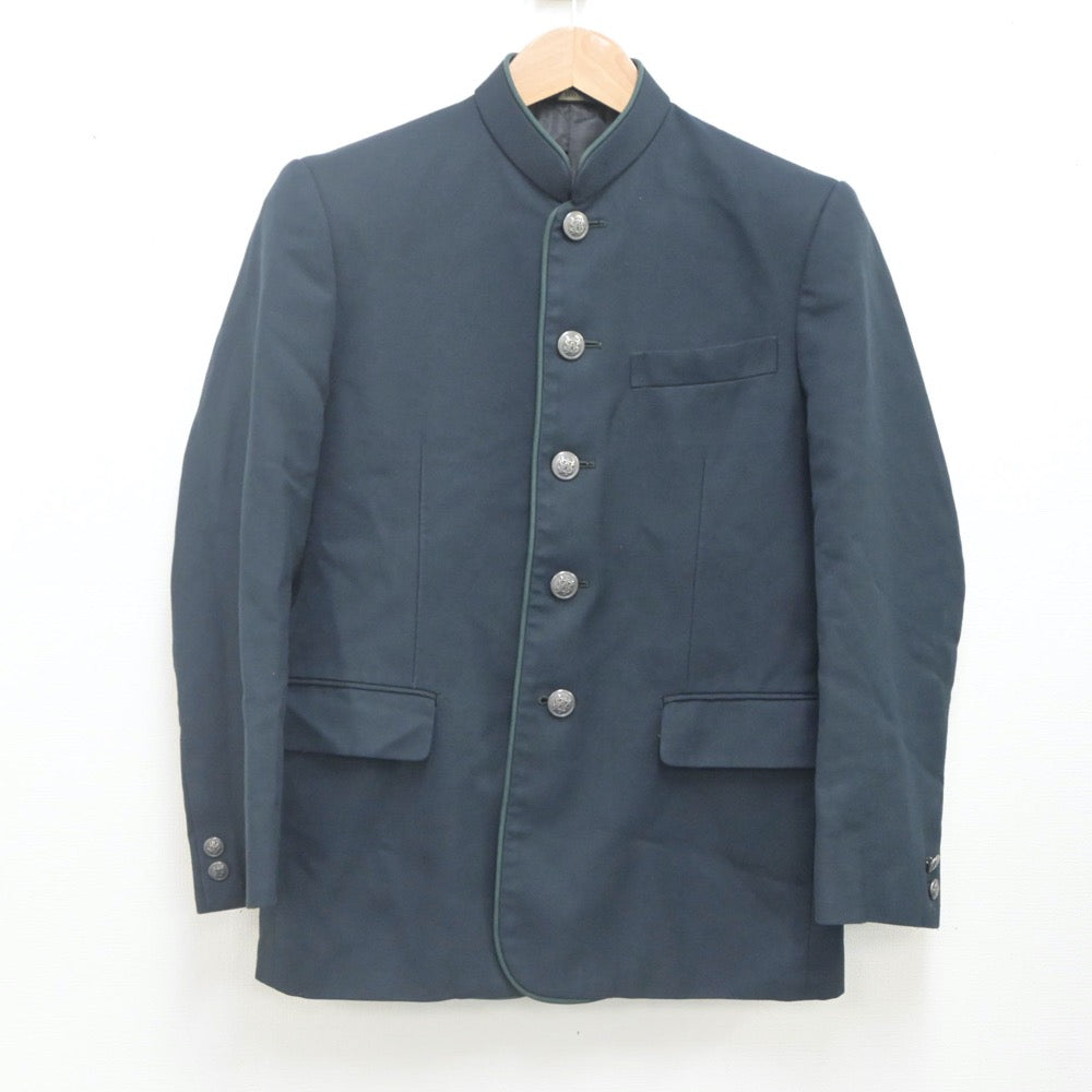 【中古】福岡県 西南学院中学校 男子制服 2点（学ラン・ズボン）sf023107