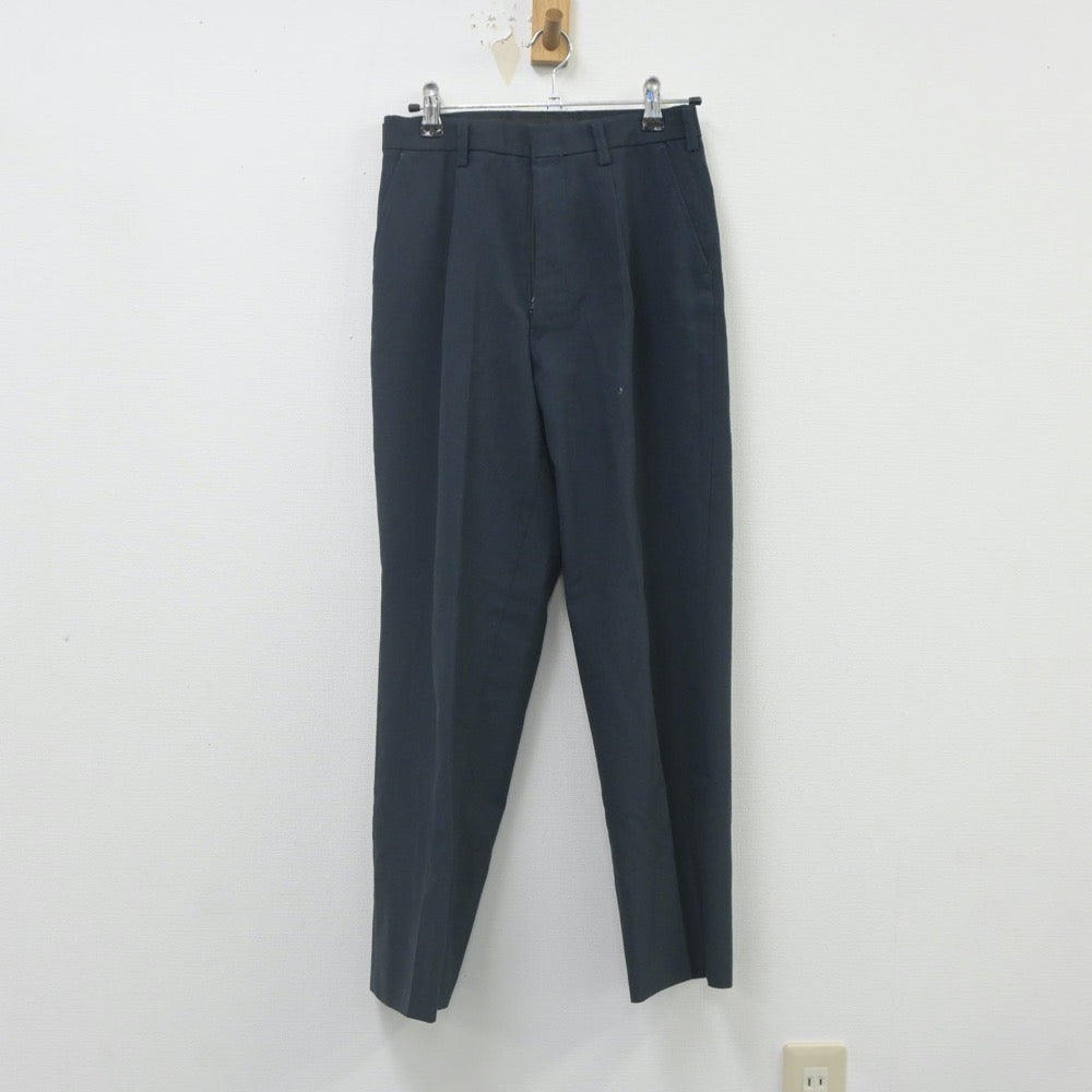 【中古】福岡県 西南学院中学校 男子制服 2点（学ラン・ズボン）sf023107