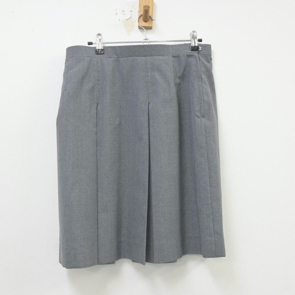 【中古】神奈川県 南加瀬中学校 女子制服 3点（ベスト・シャツ・スカート）sf023117