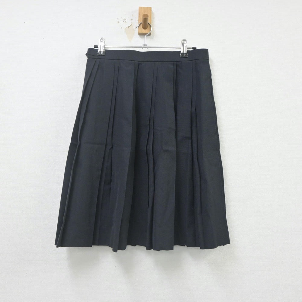 【中古】岐阜県 美濃加茂高等学校 女子制服 3点（ニット・スカート）sf023121