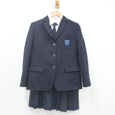 【中古】東京都 トキワ松学園高等学校 女子制服 4点（ブレザー・シャツ・スカート）sf023128