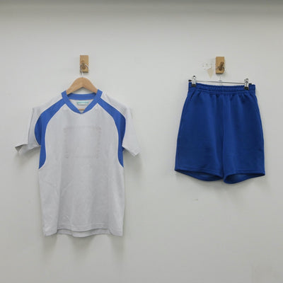 【中古】熊本県 熊本商業高等学校 女子制服 2点（体操服 上・体操服 下）sf023135