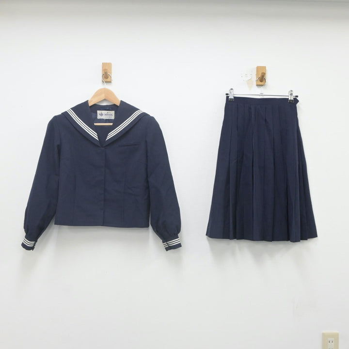 中古制服】千葉県 大貫中学校 女子制服 2点（セーラー服・スカート）sf023137【リサイクル学生服】 | 中古制服通販パレイド